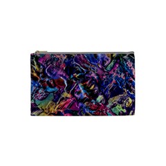 Multicolored Abstract Painting Cosmetic Bag (small) by Vaneshart