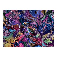 Multicolored Abstract Painting Double Sided Flano Blanket (mini)  by Vaneshart