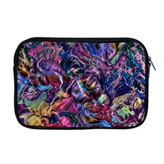 Multicolored Abstract Painting Apple Macbook Pro 17  Zipper Case by Vaneshart