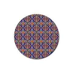 New Arrivals-b-9-11 Rubber Round Coaster (4 Pack)  by ArtworkByPatrick