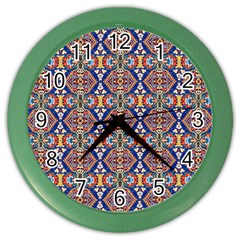 New Arrivals-b-9-11 Color Wall Clock by ArtworkByPatrick