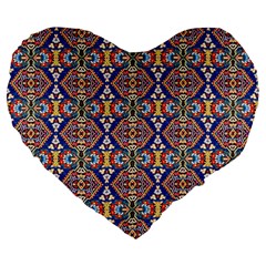 New Arrivals-b-9-11 Large 19  Premium Heart Shape Cushions by ArtworkByPatrick