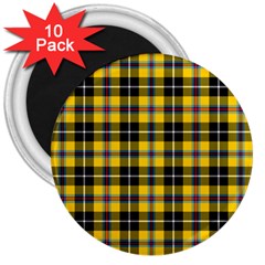 Cornish National Tartan 3  Magnets (10 Pack)  by impacteesstreetwearfour