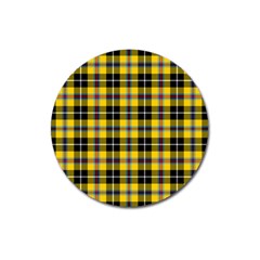 Cornish National Tartan Magnet 3  (round) by impacteesstreetwearfour