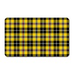 Cornish National Tartan Magnet (Rectangular) Front