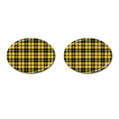 Cornish National Tartan Cufflinks (oval) by impacteesstreetwearfour