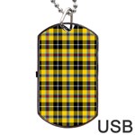 Cornish National Tartan Dog Tag USB Flash (One Side) Front