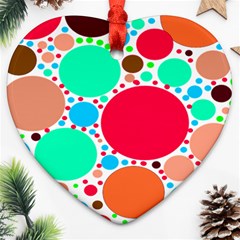 Dots Ornament (heart) by impacteesstreetweareight