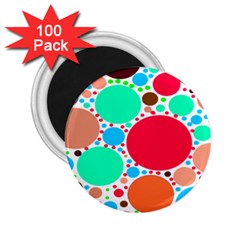 Dots 2 25  Magnets (100 Pack)  by impacteesstreetweareight