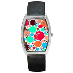 Dots Barrel Style Metal Watch by impacteesstreetweareight