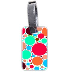 Dots Luggage Tag (two Sides) by impacteesstreetweareight