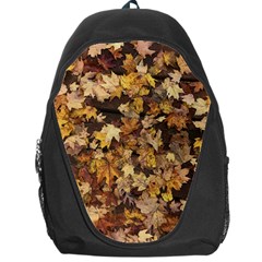 Late October Leaves 3 Backpack Bag by bloomingvinedesign