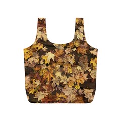 Late October Leaves 3 Full Print Recycle Bag (s) by bloomingvinedesign