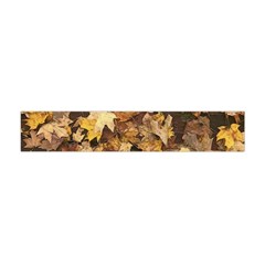 Late October Leaves 3 Flano Scarf (mini) by bloomingvinedesign