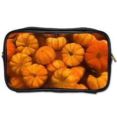 Mini Pumpkins Toiletries Bag (one Side) by bloomingvinedesign