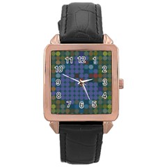 Zappwaits Rose Gold Leather Watch 