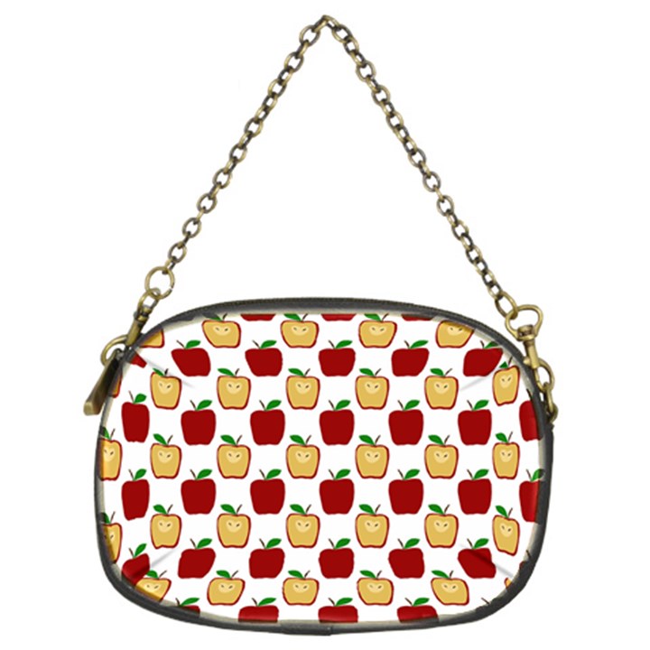 Apple Polkadots Chain Purse (Two Sides)