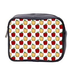 Apple Polkadots Mini Toiletries Bag (two Sides) by bloomingvinedesign