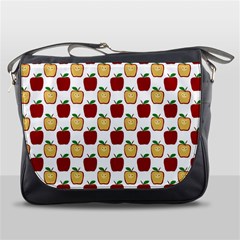 Apple Polkadots Messenger Bag by bloomingvinedesign