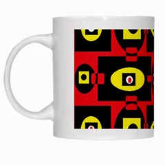 Rby 50 White Mugs by ArtworkByPatrick