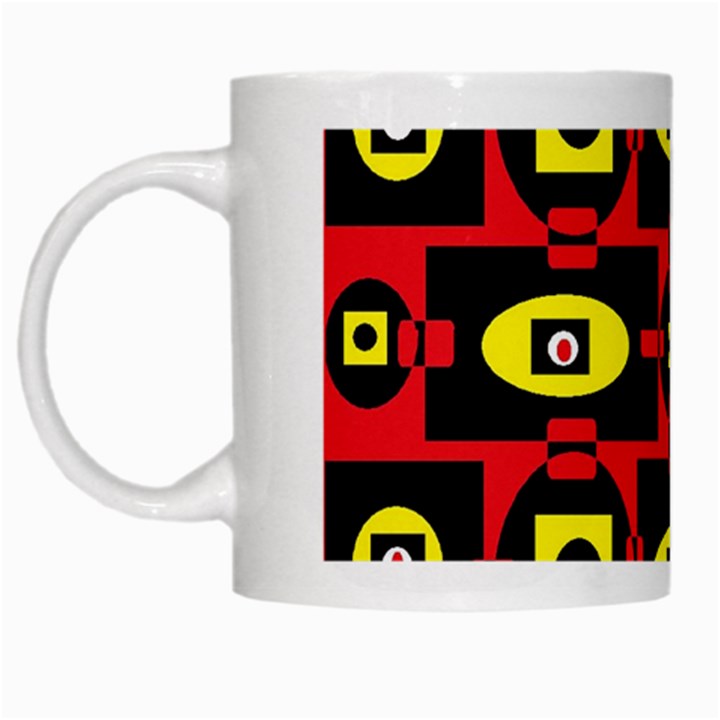 Rby 50 White Mugs