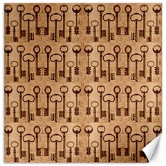 Keys Canvas 12  X 12  by ArtworkByPatrick