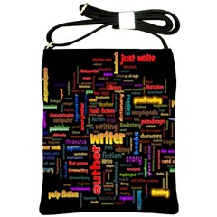 Writer Shoulder Sling Bag by ArtworkByPatrick