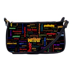 Writer Shoulder Clutch Bag by ArtworkByPatrick