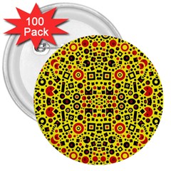 Rby 52 3  Buttons (100 Pack)  by ArtworkByPatrick