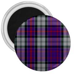 Culloden Dress Tartan 3  Magnets by impacteesstreetwearfour