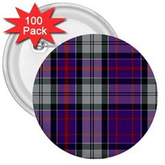 Culloden Dress Tartan 3  Buttons (100 Pack)  by impacteesstreetwearfour