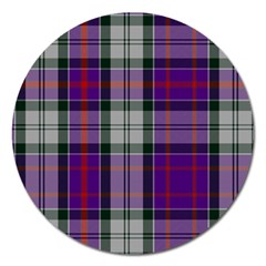 Culloden Dress Tartan Magnet 5  (round) by impacteesstreetwearfour