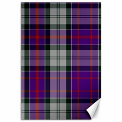 Culloden Dress Tartan Canvas 12  X 18  by impacteesstreetwearfour