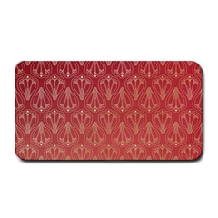 Red Gold Art Decor Medium Bar Mats