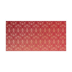 Red Gold Art Decor Yoga Headband by HermanTelo