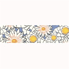 Flowers Pattern Lotus Lily Large Bar Mats