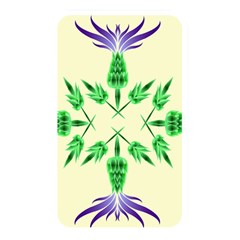 Thistle Flower Purple Thorny Flora Memory Card Reader (Rectangular)