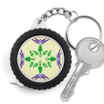 Thistle Flower Purple Thorny Flora Measuring Tape Front