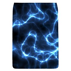 Lightning Electricity Pattern Blue Removable Flap Cover (l) by Mariart