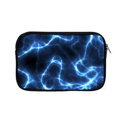 Lightning Electricity Pattern Blue Apple Macbook Pro 13  Zipper Case by Mariart