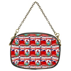 Flag Bermuda Chain Purse (two Sides)