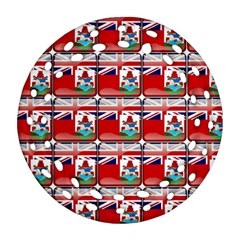 Flag Bermuda Ornament (round Filigree) by ArtworkByPatrick