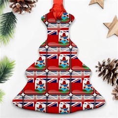 Flag Bermuda Christmas Tree Ornament (two Sides) by ArtworkByPatrick