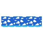 Clouds Satin Scarf (Oblong) Front