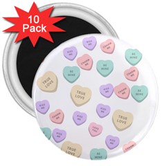 Untitled Design 3  Magnets (10 Pack)  by Lullaby