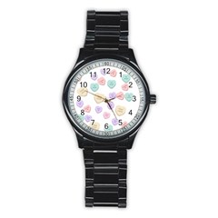 Untitled Design Stainless Steel Round Watch