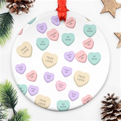 Hearts Ornament (round)