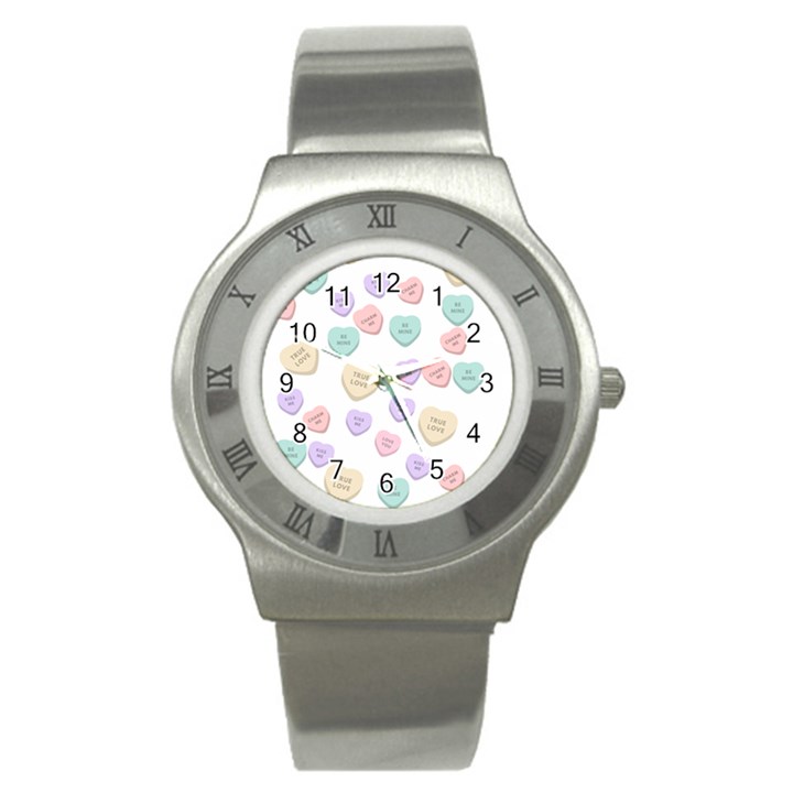 Hearts Stainless Steel Watch