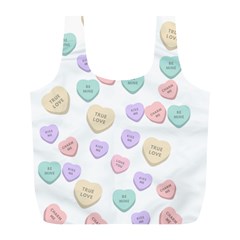 Hearts Full Print Recycle Bag (l) by Lullaby