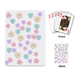 Hearts Playing Cards Single Design (Rectangle) Back